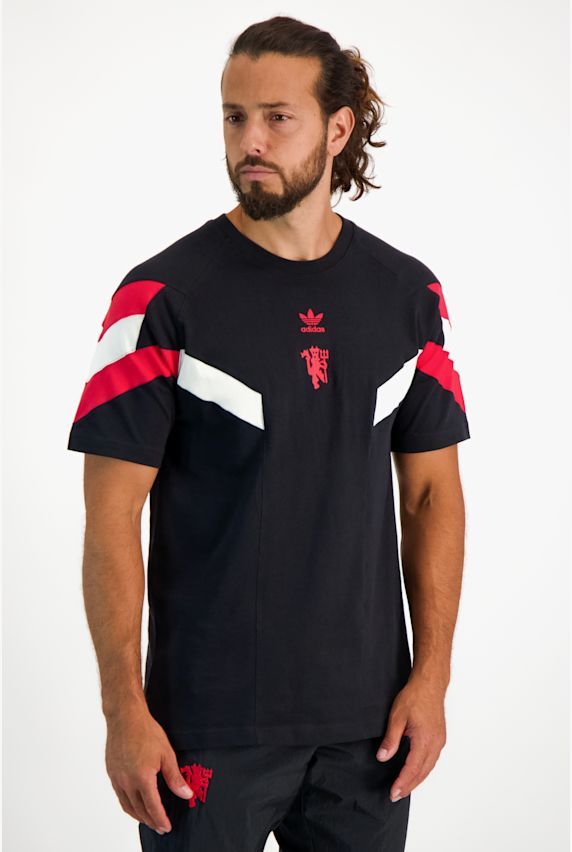 adidas Manchester United Originals t-shirt hommes Noir 35291 1