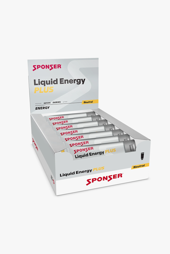Sponser Liquid Energy Plus Neutral 18 x 70 g gel energetico Grigio 35375 1