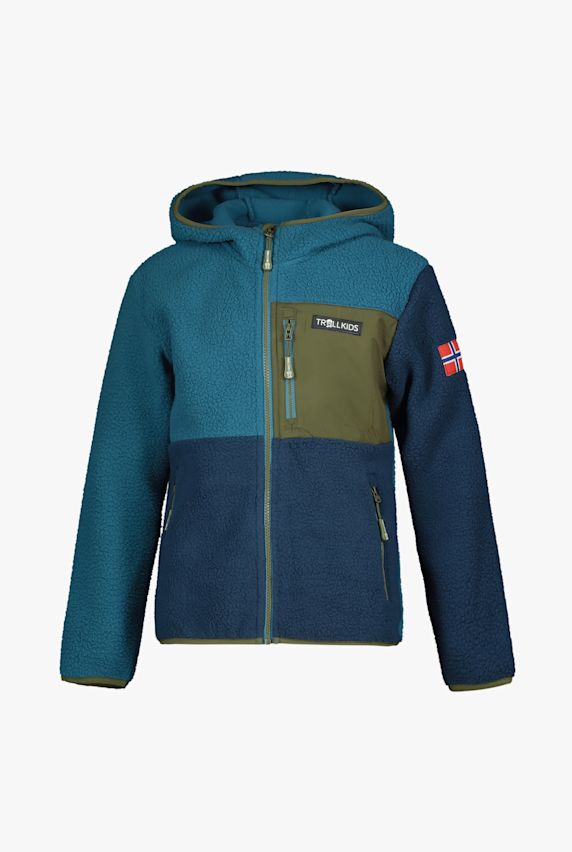 Trollkids Aurlandsfjord midlayer enfants Bleu 35379 1