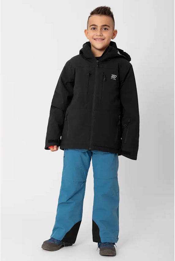 2117 OF SWEDEN Lauker Light Padded Kinder Skijacke Schwarz 35454 1