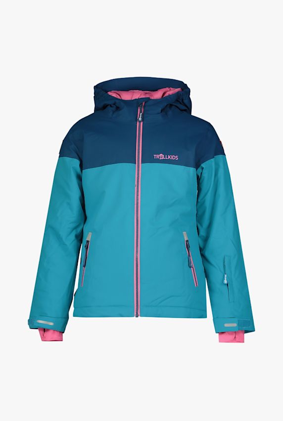 Trollkids Hallingdal veste de ski filles Turquoise 35668 1