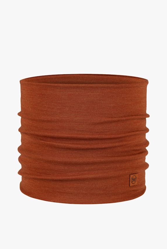Buff Heavyweight Merino neckwarmer Marrone 36013 1