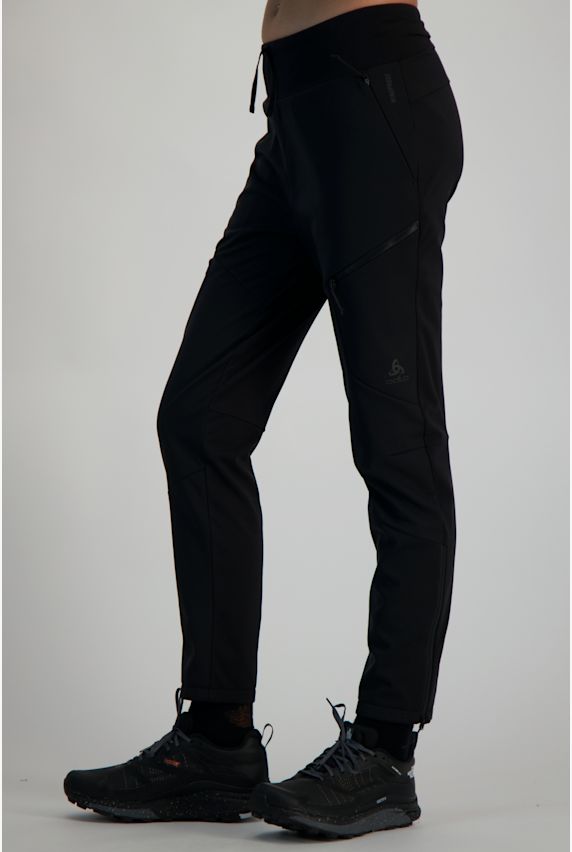 Odlo Zeroweight X-Warm Damen Langlaufhose Schwarz 36231 1