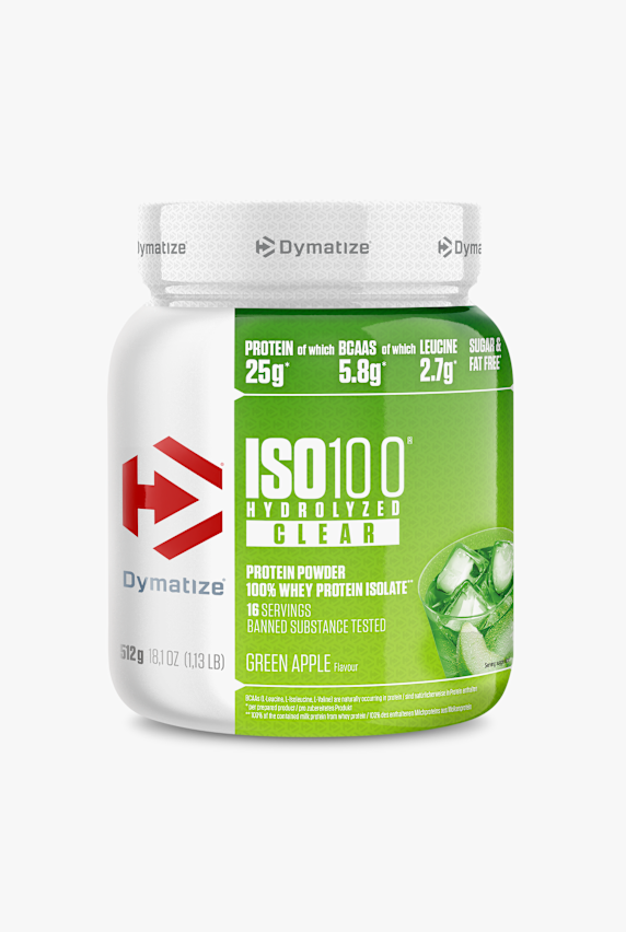 Dymatize Hydrolyzed IsoClear Green Apple 512 g polvere per bevande Verde 36434 1