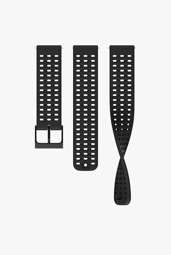 Suunto 22 mm Athletic 2 Uhrenarmband Schwarz 36510 1