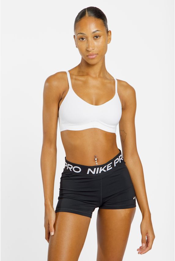 Nike Alate Minimalist Padded Light reggiseno sportivo donna Bianco 36694 1