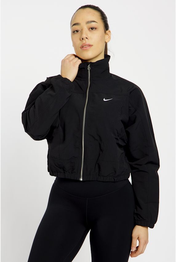 Nike Everything Wovens Damen Trainingsjacke Schwarz 36678 1