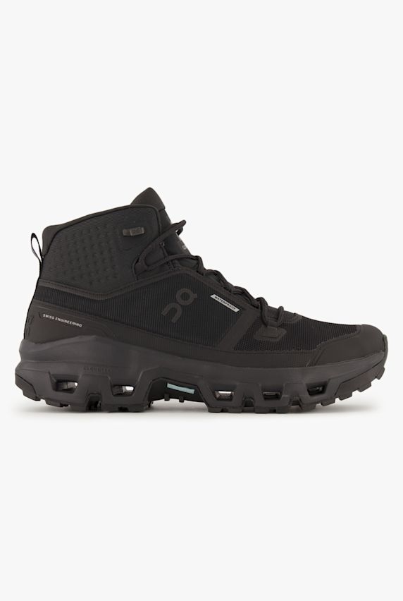 ON Cloudrock Mid Waterproof scarpe da trekking uomo Nero 36701 1