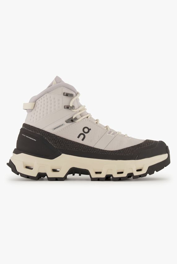ON Cloudrock Trek Waterproof chaussures de randonnée femmes Gris 36730 1