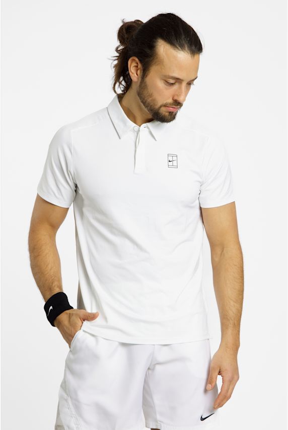 Nike Court Advantage Dri-FIT maglia da tennis uomo Bianco 36881 1