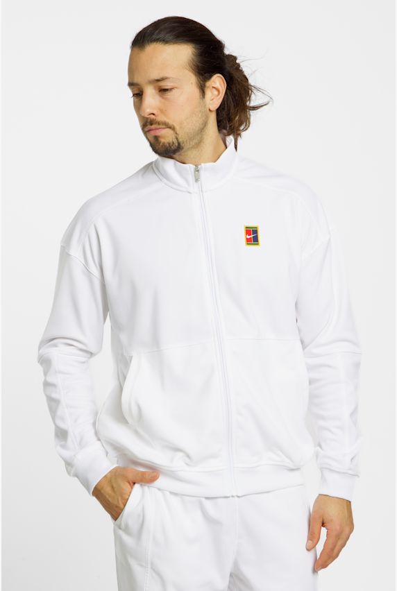 Nike Court Heritage Herren Trainingsjacke Weiss 36885 1
