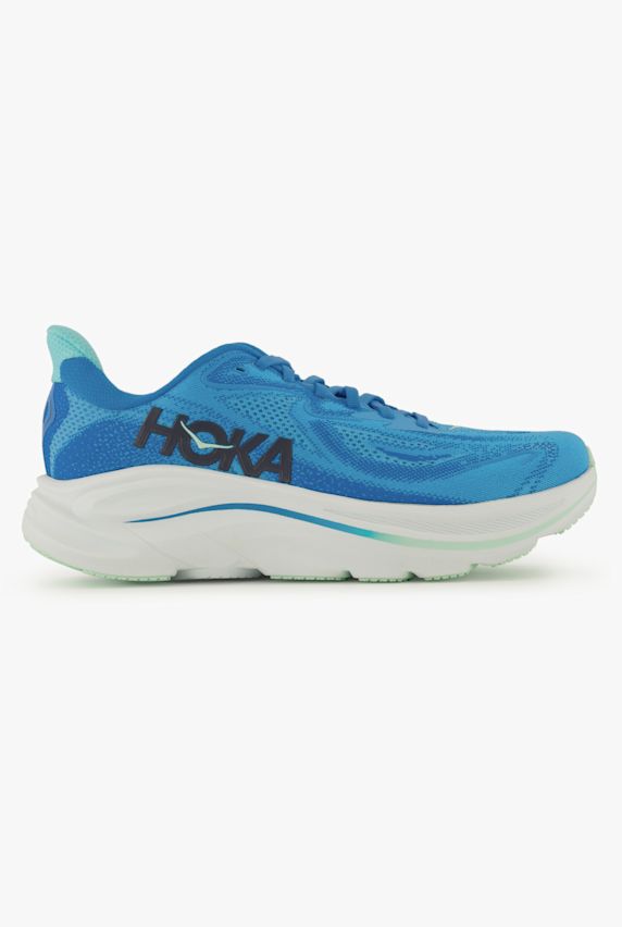 HOKA Clifton 10 Wide chaussures de course hommes Bleu 37128 1