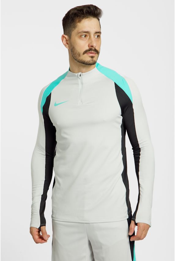 Nike Dri-FIT Strike 1/2 Zip longsleeve uomo Bianco 37303 1