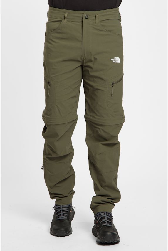 The North Face Exploration Zip-Off Herren Wanderhose Grün 37568 1