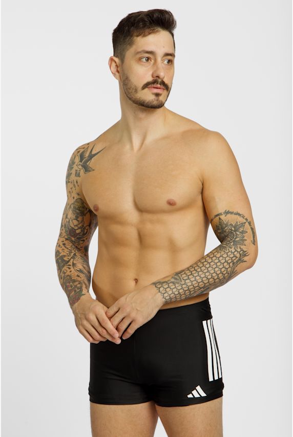 adidas 3S Boxer Herren Badehose Schwarz 37714 1