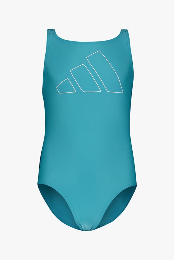 adidas Performance Big Bars Mädchen Badeanzug Türkis 37730 1