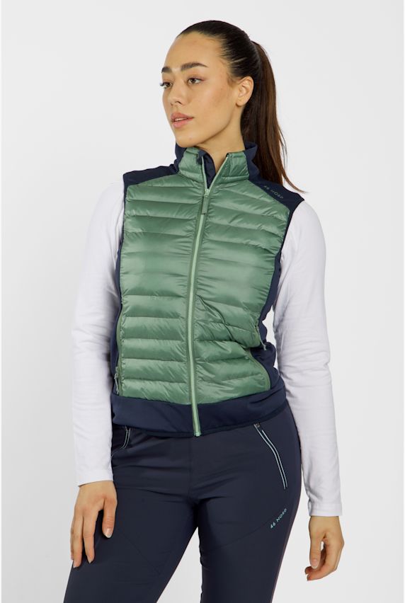 46 NORD Gilet donna Verde 37748 1