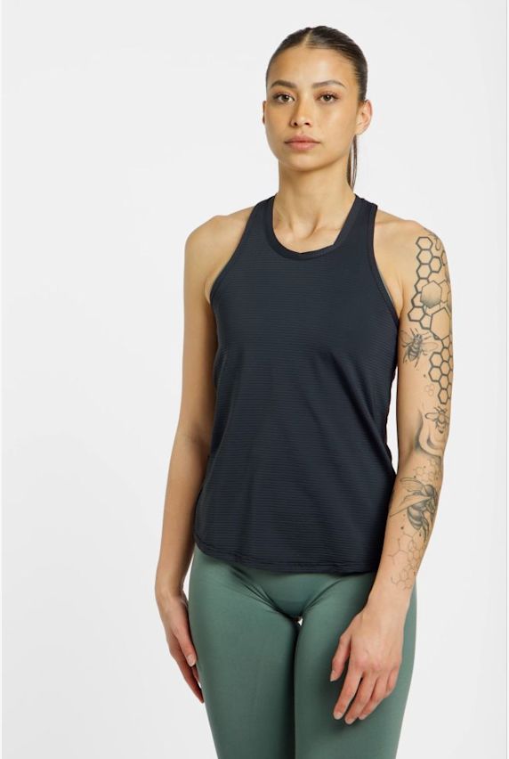 POWERZONE Damen Top Schwarz 37760 1