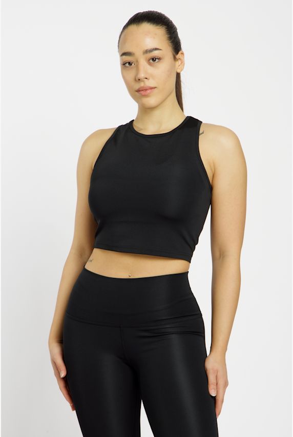 POWERZONE Cropped top femmes Noir 37779 1
