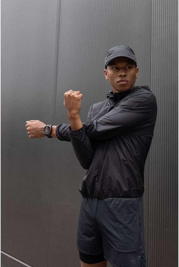 POWERZONE veste de course hommes Noir 37891 1