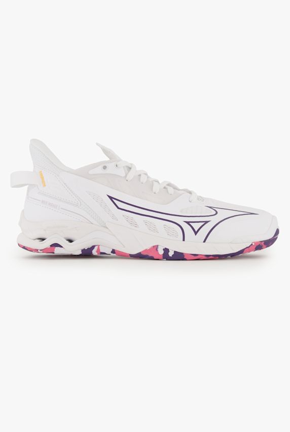 Mizuno Wave Mirage 5 chaussures de salle femmes Blanc 37912 1