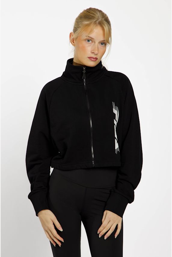 FILA Oberhof Loose Cropped giacca donna Nero 38007 1