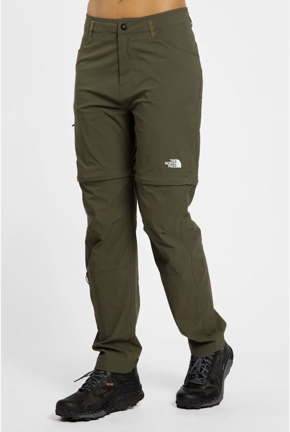 The North Face Exploration Zip-Off Damen Wanderhose Grün 38046 1