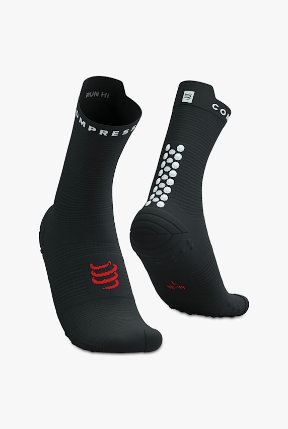 Compressport Pro Racing Run High v4.0 35-47 chaussettes de course Noir 38099 1