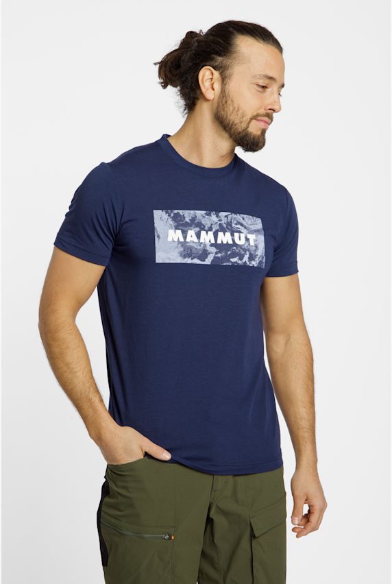 MAMMUT Trovat Logo t-shirt uomo Blu 38289 1