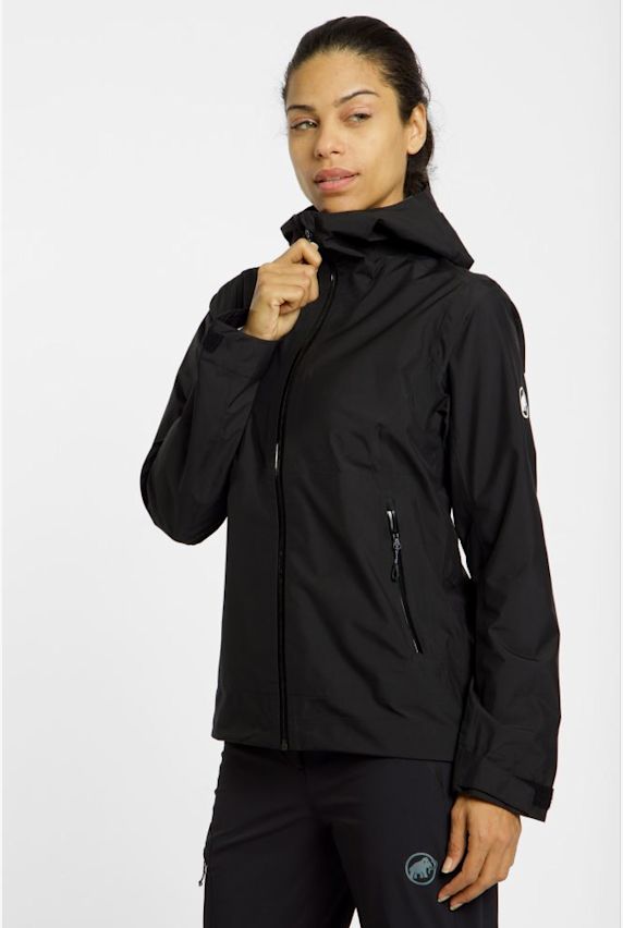 MAMMUT Alto Light Hooded Damen Outdoorjacke Schwarz 38306 1