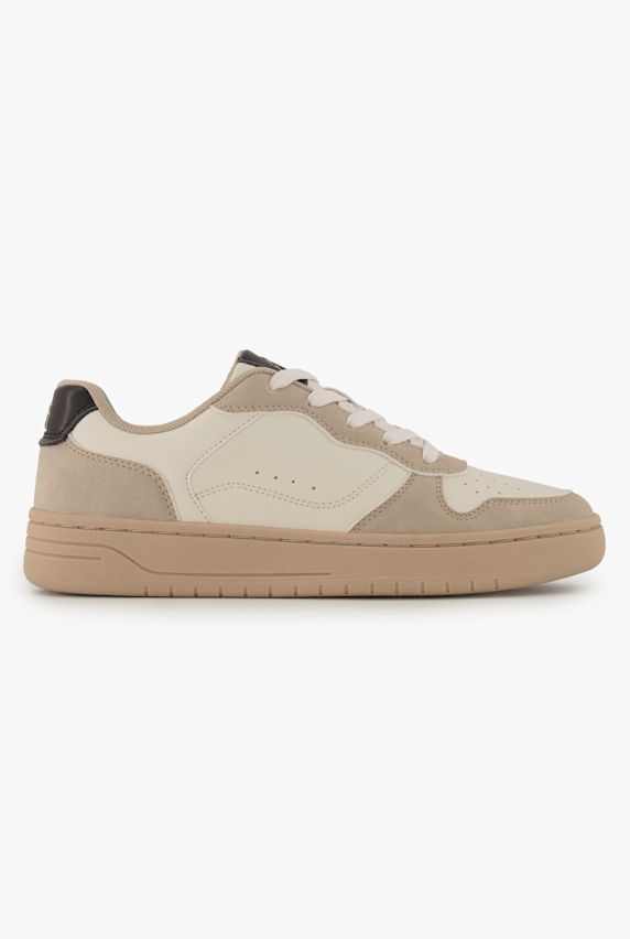 BEACH MOUNTAIN Re-Court sneakerd onna Beige 38319 1