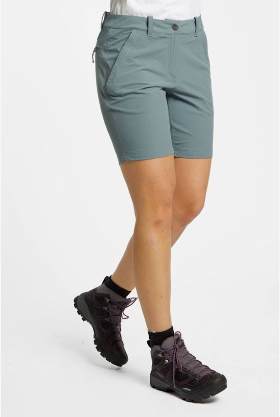 MAMMUT Hiking V short de randonnée femmes Gris 38347 1