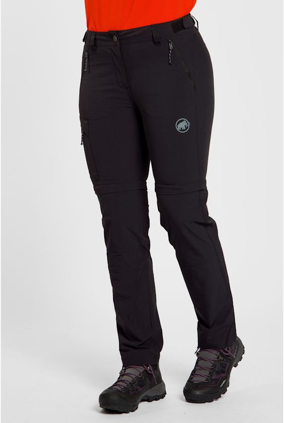 MAMMUT Runbold IV Zip-Off Kurzgrösse Damen Wanderhose Schwarz 38358 1