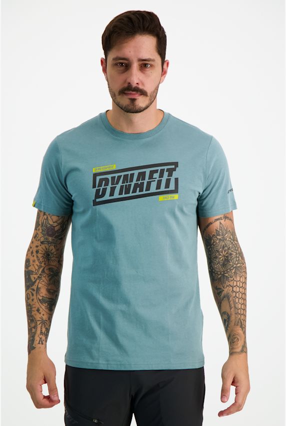 Dynafit Graphic Cotton t-shirt hommes Bleu 38462 1