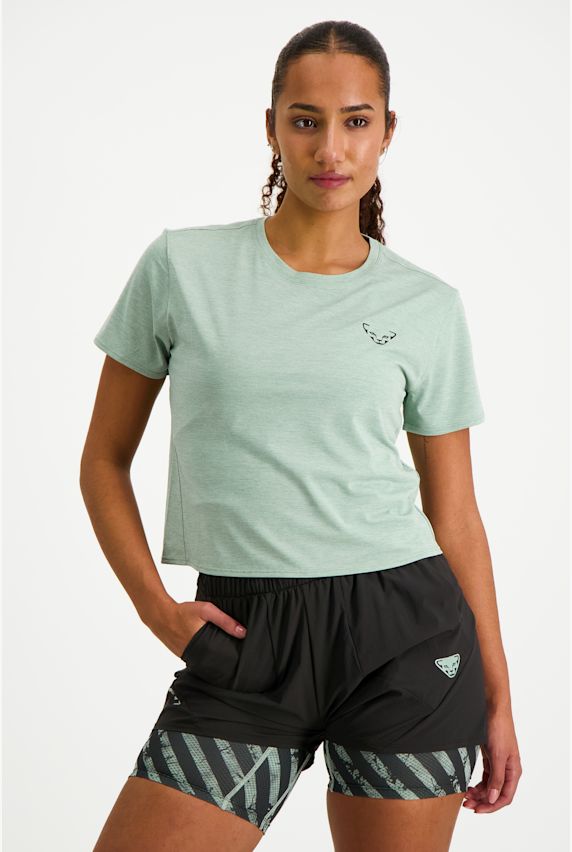 Dynafit Trail Damen T-Shirt Grün 38492 1