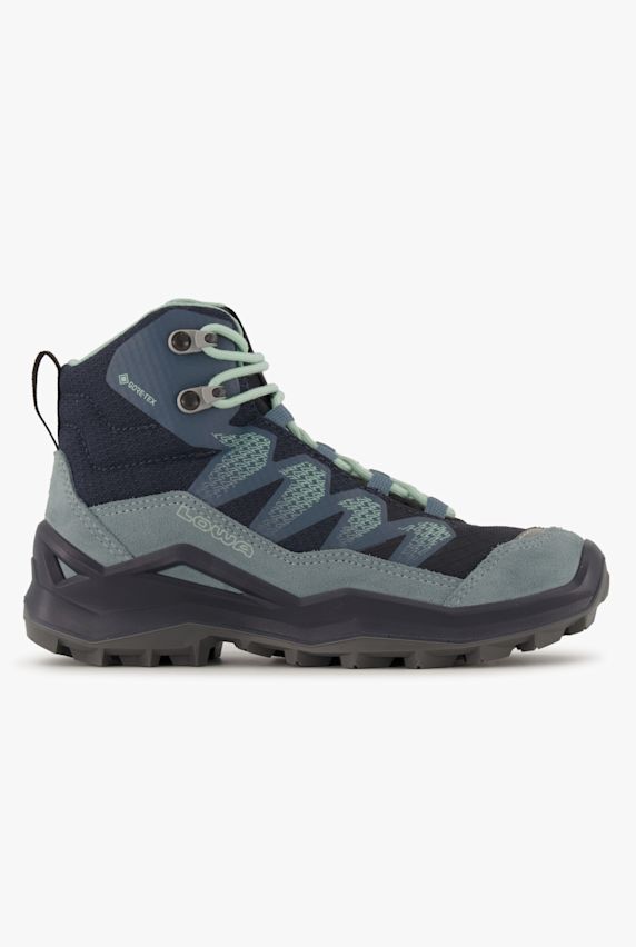 LOWA Maddox Pro Mid 36-40 Gore-Tex® chaussures de randonnée enfants Bleu 38484 1