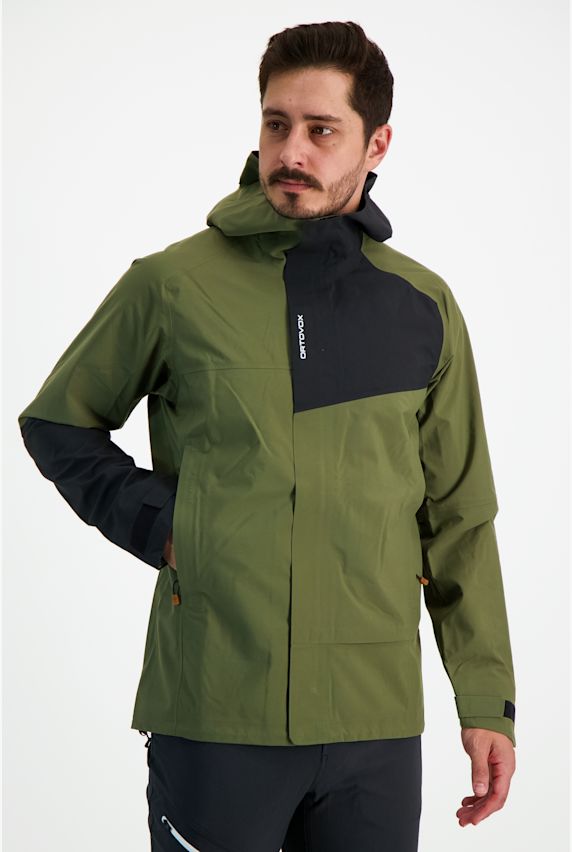 Ortovox Seceda 3L Herren Outdoorjacke Grün 38520 1