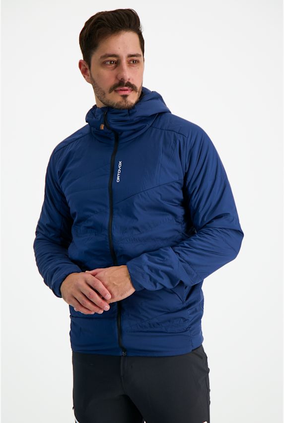 Ortovox Swisswool Piz Duan midlayer hommes Bleu 38505 1
