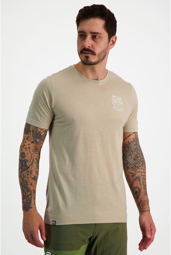 Ortovox 150 Cool MTN Mission t-shirt uomo Beige 38503 1