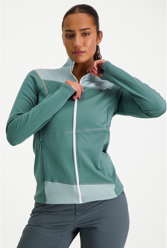 Ortovox Fleece Light midlayer femmes Vert 38529 1