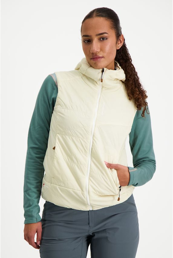 Ortovox Swisswool Piz Duan Damen Gilet Weiss 56638 1