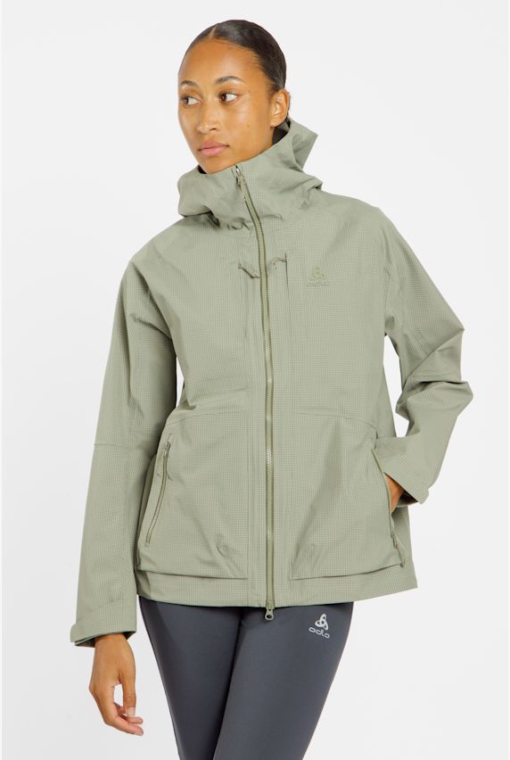 Odlo Ascent 3L 2.0 veste outdoor femmes Vert 38540 1