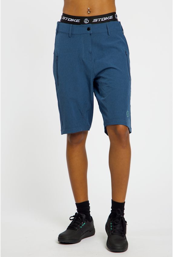 Stoke Peppa MTB short da bike donna Turchese 38693 1