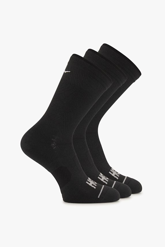 HOKA 3-Pack Run Crew 34-46 calze da corsa Nero 38729 1
