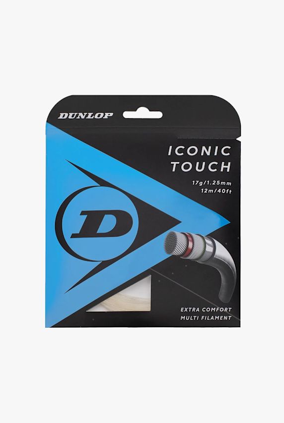 Dunlop Iconic Touch 17G	corda da tennis Nero 38756 1