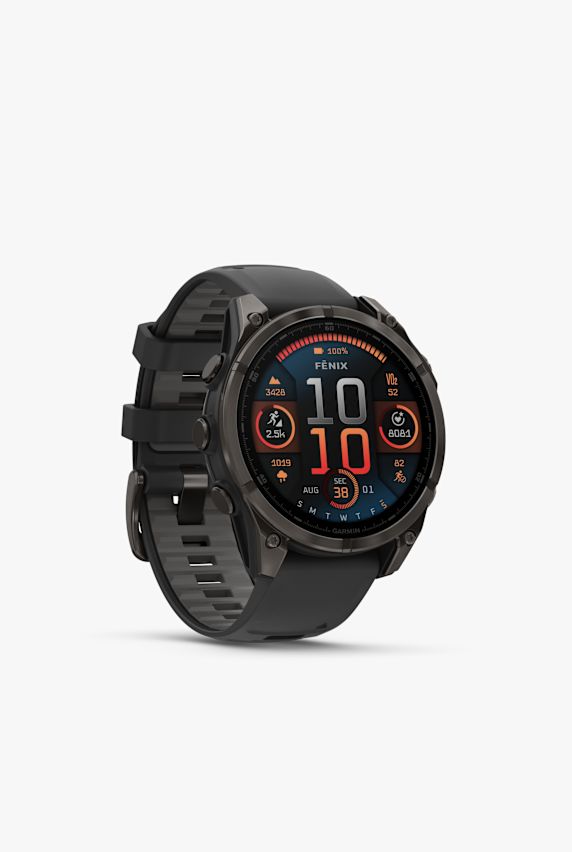 GARMIN fenix® 8 47 mm AMOLED Sapphire Sportuhr Schwarz 38789 1
