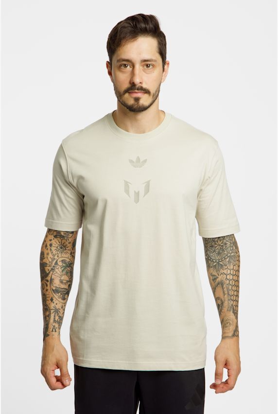 adidas Messi t-shirt uomo Beige 40234 1