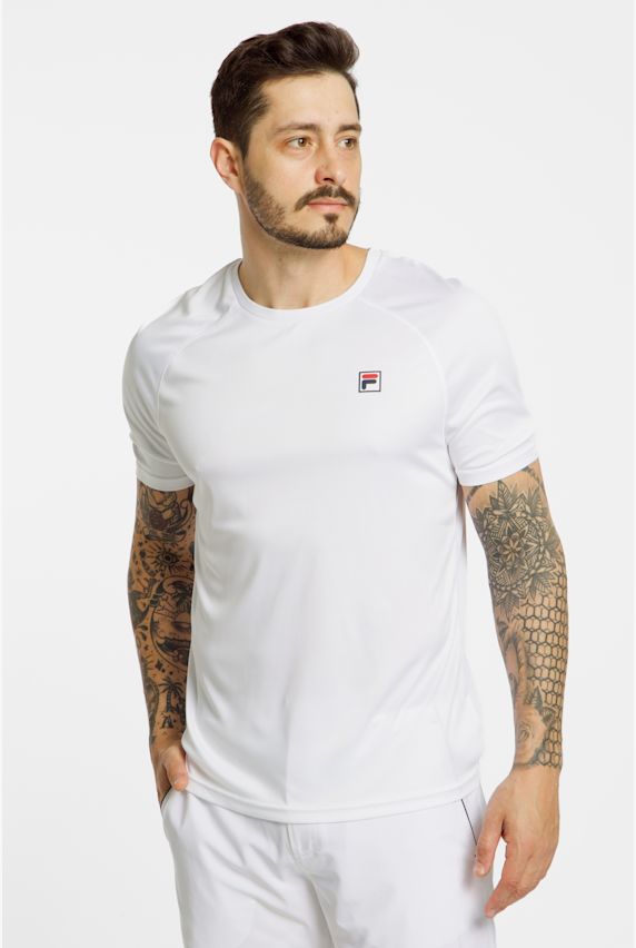FILA Holger Herren Tennisshirt Weiss 38865 1