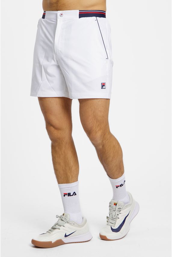 FILA Stephan short da tennis uomo Bianco 38874 1