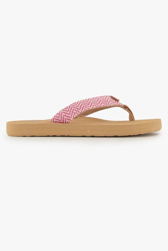 Roxy RG Porto Raffia infradito bambini Rosa 38991 1
